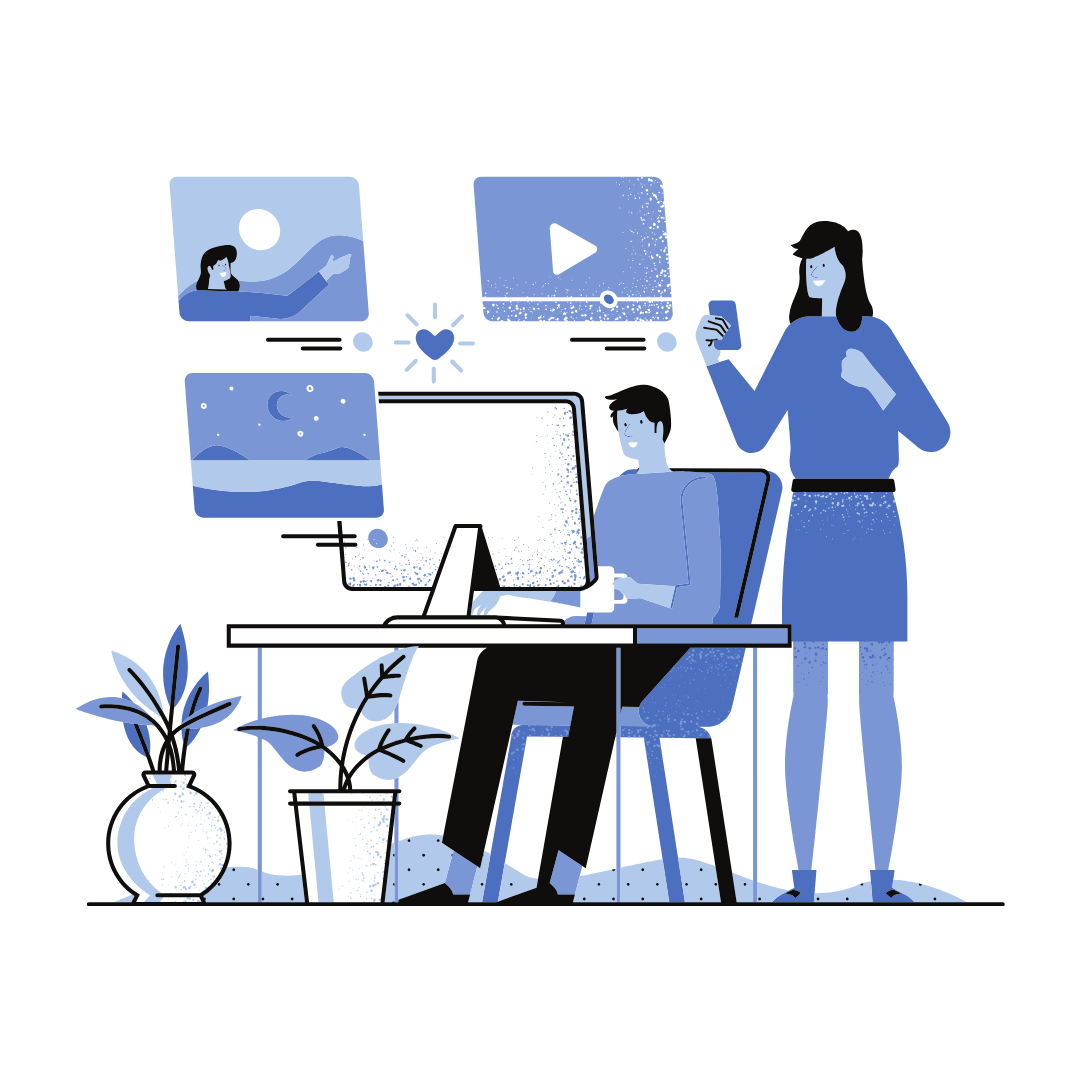 Contact Illustration